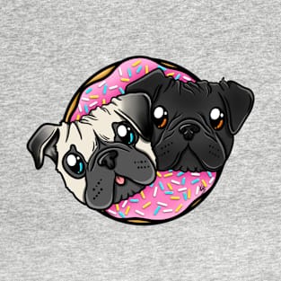 Pug donuts T-Shirt